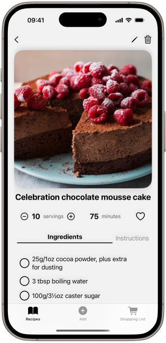 Recipe App Screenshot 2