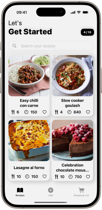 Recipe App Screenshot 3